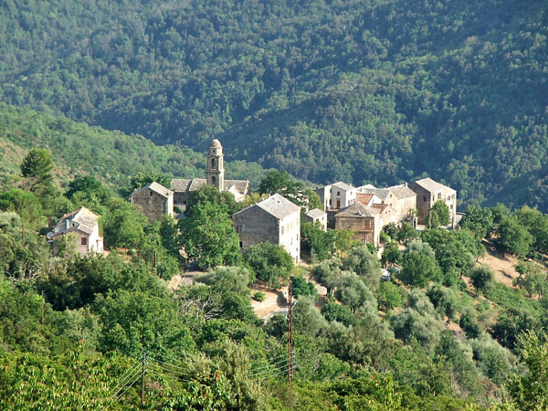 Photos de la Corse ampriani_couvent Paysage Corse